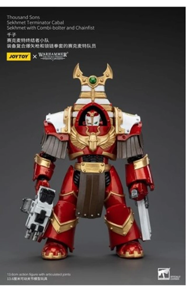 Warhammer The Horus Heresy Action Figure 1/18 Thousand Sons Sekhmet Terminator Cabal Sekhmet with Co 