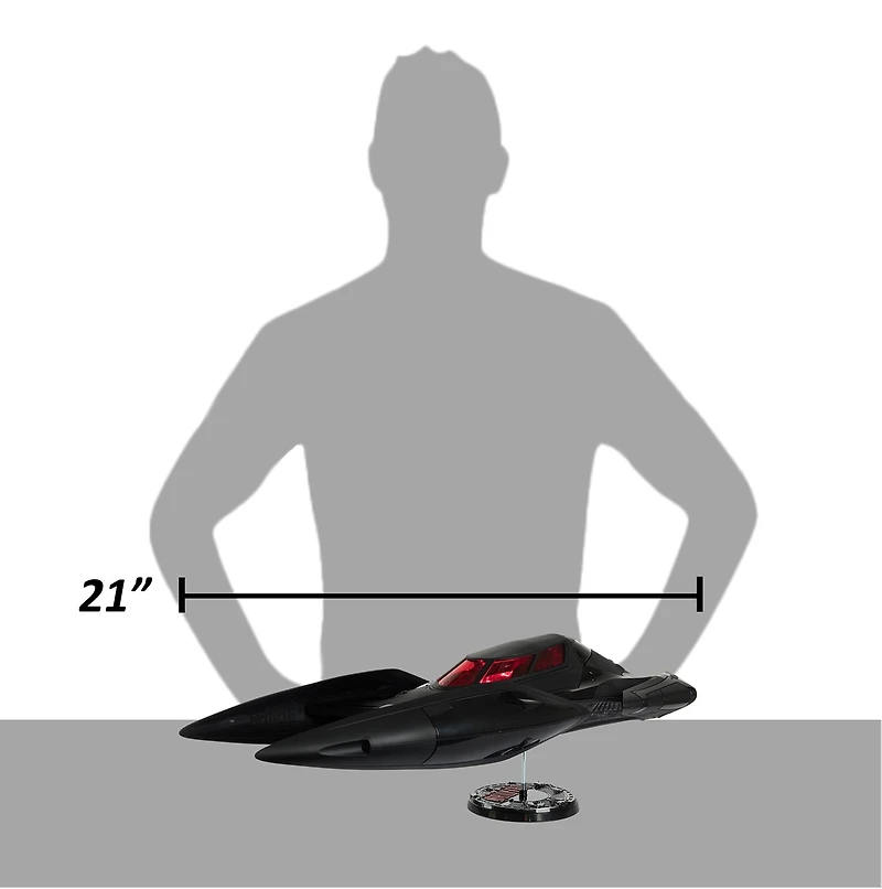 DC Multiverse Batmobile (Batman Beyond) Vehicle with Lights and Sound 