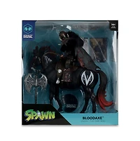 Bloodaxe with Horse (Spawn: The Dark Ages) 7-Inch Action Figure 2 pack with McFarlane Toys Digital Collectible