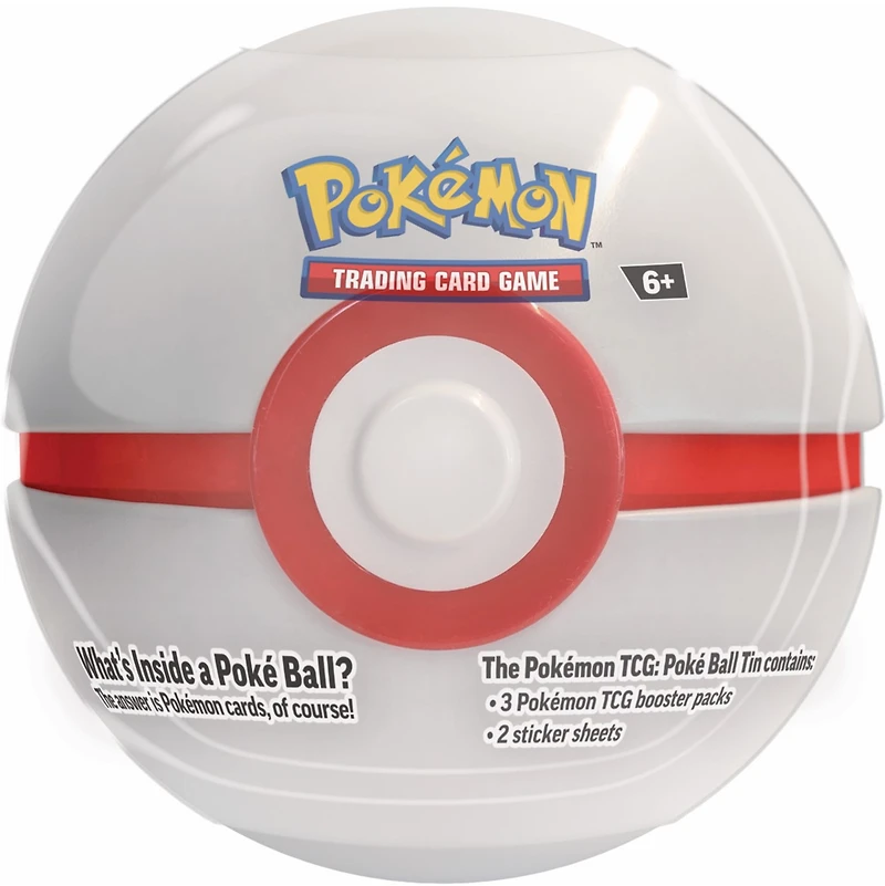 Pokémon Trading Card Game 2024 Poke Ball Tin (French) Assorted – One Variation Chosen at Random
