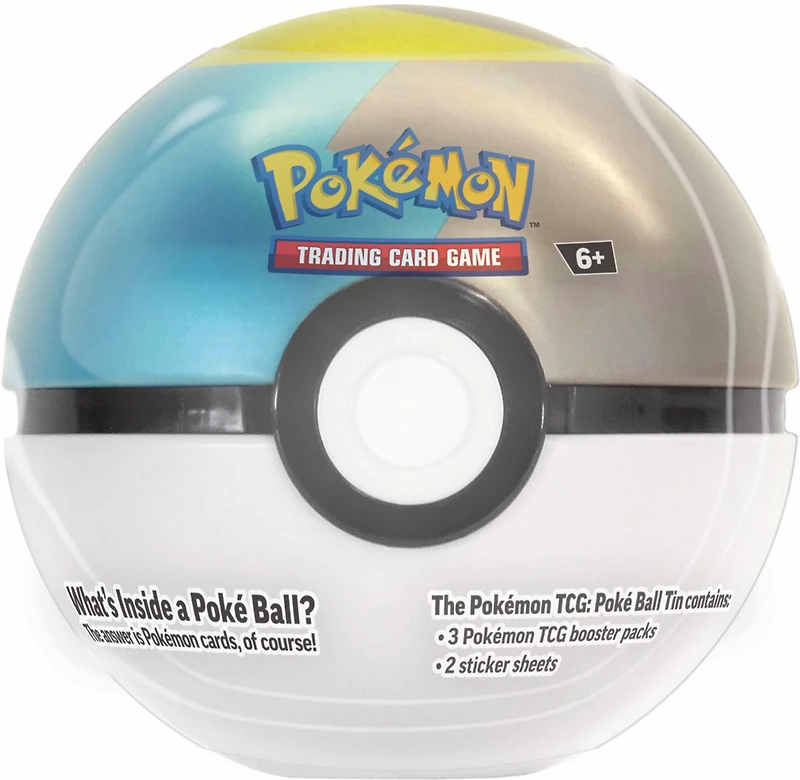 Pokémon Trading Card Game 2024 Poke Ball Tin (French) Assorted – One Variation Chosen at Random