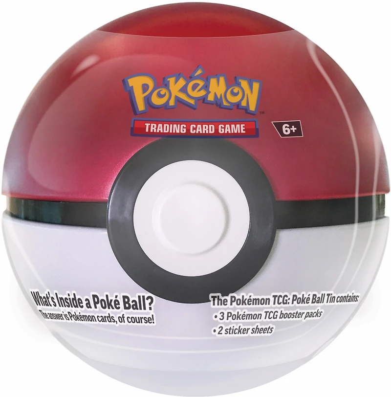 Pokémon Trading Card Game 2024 Poke Ball Tin (French) Assorted – One Variation Chosen at Random