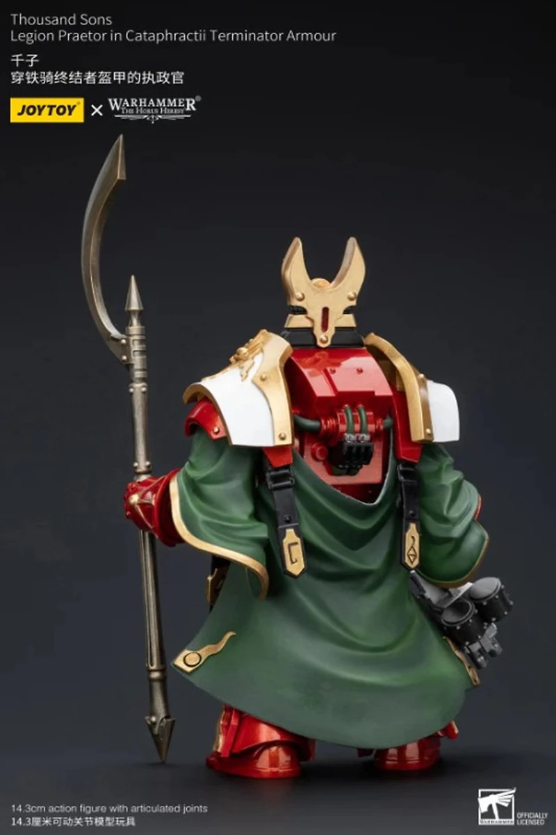 Warhammer Thousand Sons Legion Praetor in Cataphractii Terminator Armour 