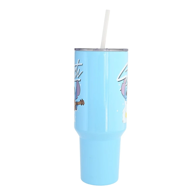 Stitch with Guitar Stainless Steel Tumbler 