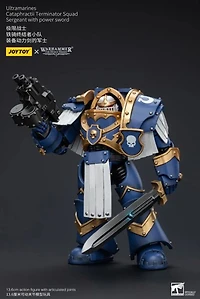 Warhammer Ultramarines Cataphractii Terminator Squad Sergeant with Power Sword 