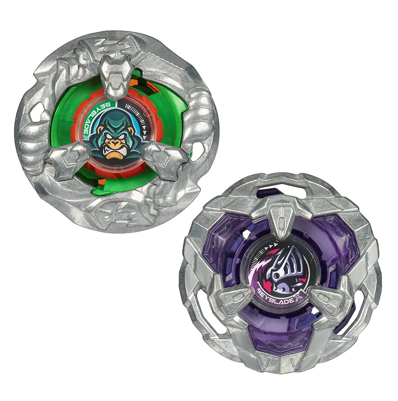 Beyblade X Yell Kong 3-60GB and Helm Knight 5-80T Top Dual Pack Set 