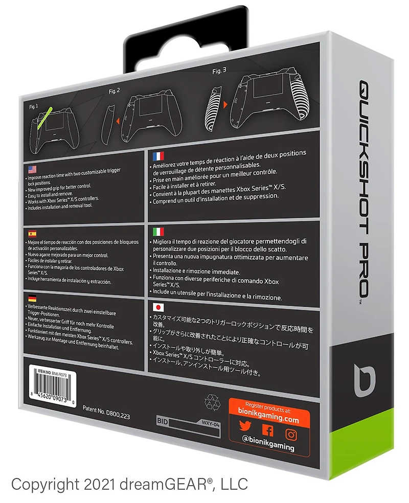 Quickshot Pro Trigger Caps