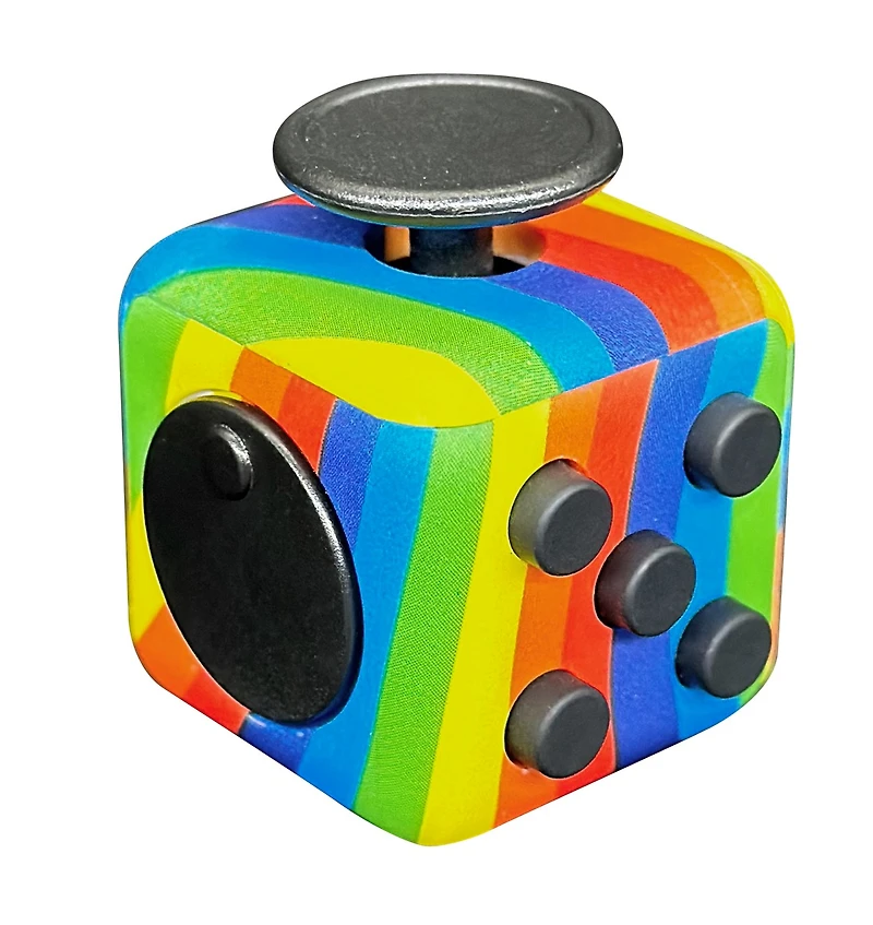 Biogenik Colorful Fidget Cube – One Variation Chosen at Random