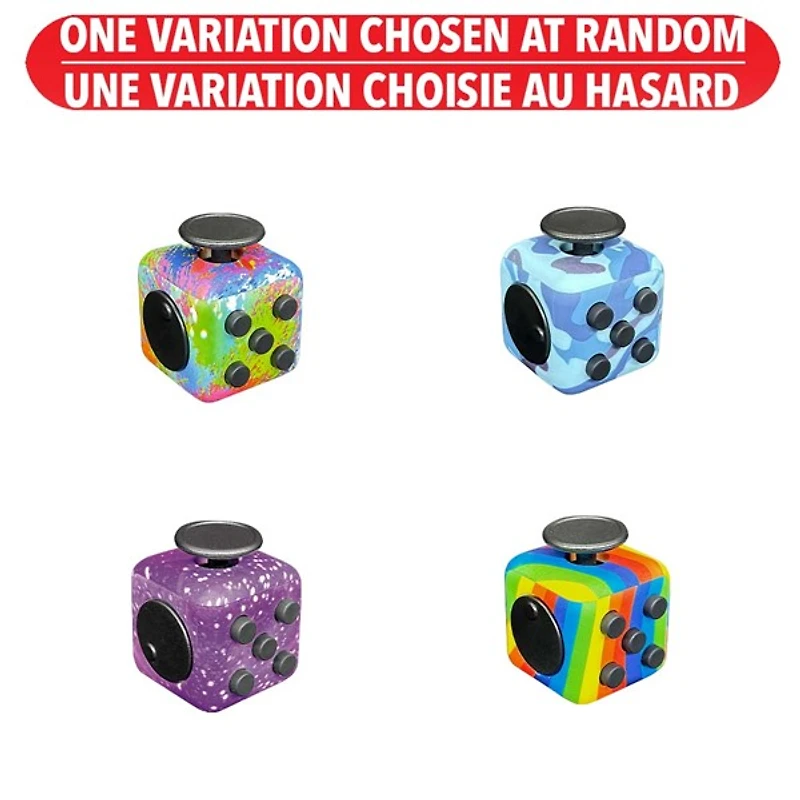 Biogenik Colorful Fidget Cube – One Variation Chosen at Random