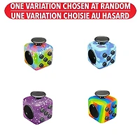 Biogenik Colorful Fidget Cube – One Variation Chosen at Random