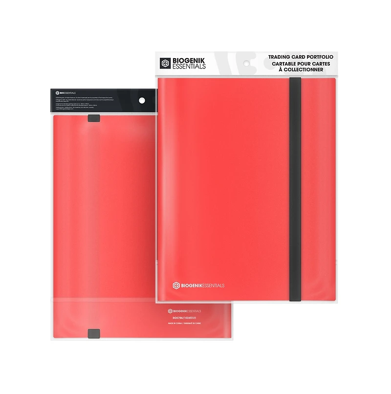 Biogenik Side Loading Trading Card Portfolio – One Variation Chosen at Random