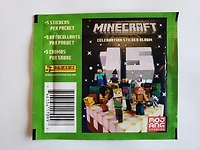 Minecraft Celebration Sticker - 5 stickers per packet 