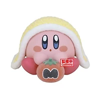 Kirby Fluffy Puffy Mine Break Time Kirby Figure with Hood 