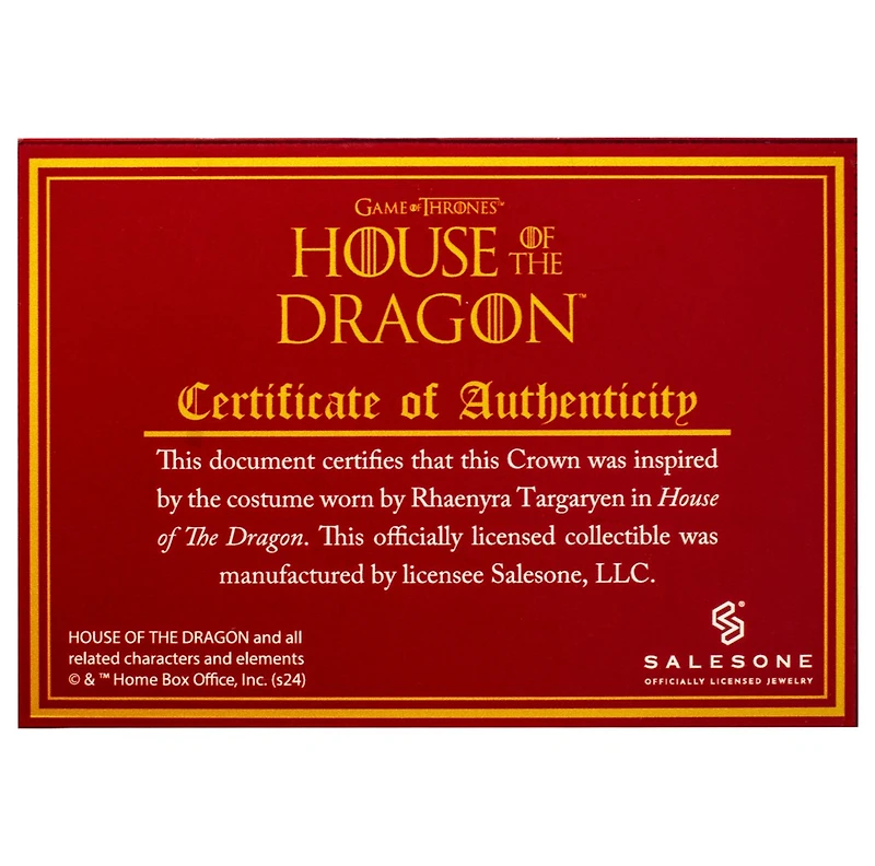 House of the Dragons Rhaenyra Crown