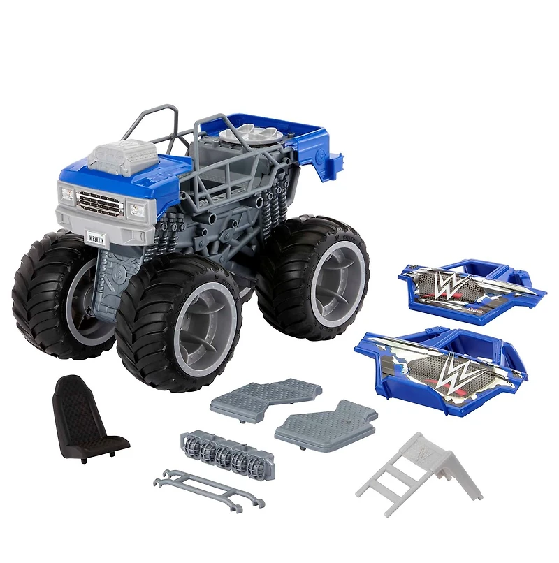 WWE Vehicle Wrekkin Slam Crusher Monster Truck