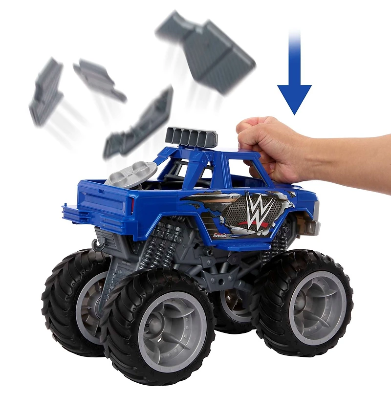 WWE Vehicle Wrekkin Slam Crusher Monster Truck