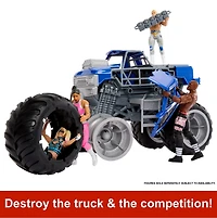 WWE Vehicle Wrekkin Slam Crusher Monster Truck 