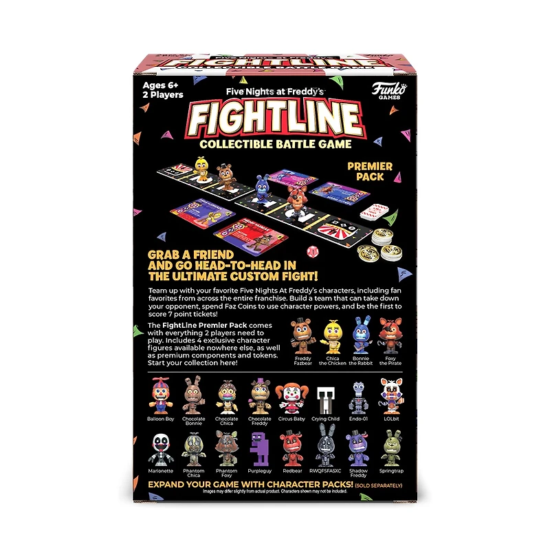 Five Nights at Freddy’s FightLine Battle Game 
