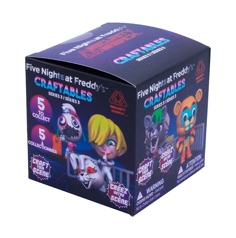 Five Nights at Freddy's Security Breach Craftables S3 – One Variation Chosen at Random