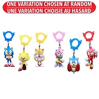 Sonic The Hedgehog Backpack Hangers Series 5 – One Variation Chosen at Random