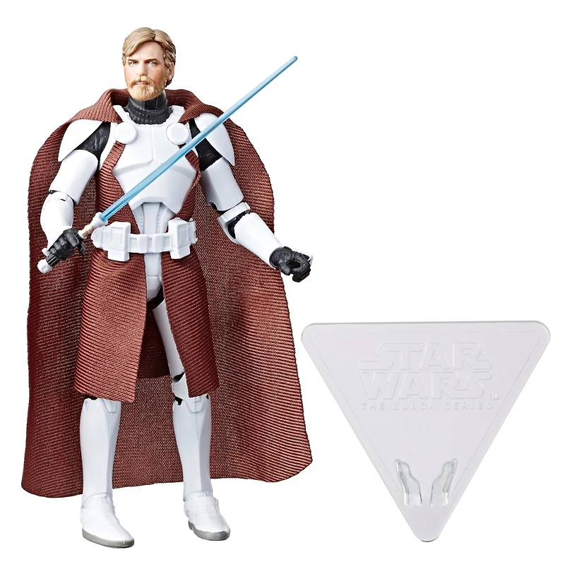 Star Wars The Black Series 6-inch Clone Commander Obi-Wan Kenobi Figure 