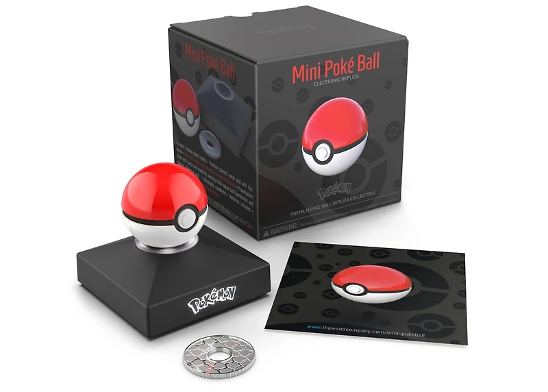 Pokémon Die-Cast Mini Poké Ball Replica