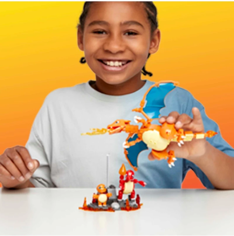 Mega Construx: Pokemon - Charmander Evolution Set 