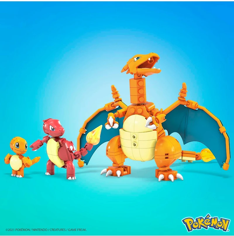 Mega Construx: Pokemon - Charmander Evolution Set 
