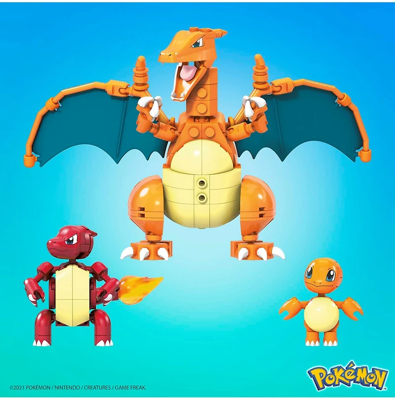 Mega Construx: Pokemon - Charmander Evolution Set 