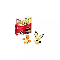 Pokémon Pokeball 2-Pack Charmander & Pichu Building Toy Kit 