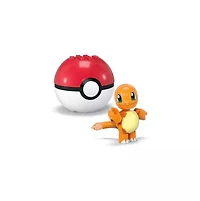 Pokémon Pokeball 2-Pack Charmander & Pichu Building Toy Kit 