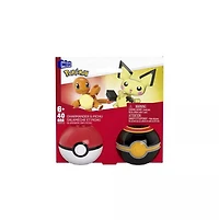 Pokémon Pokeball 2-Pack Charmander & Pichu Building Toy Kit 