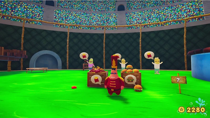 Spongebob Squarepants A Patrick Star Game