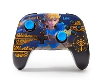 PowerA Enhanced Wireless Controller for Nintendo Switch with Lumectra - Wake Up Link 