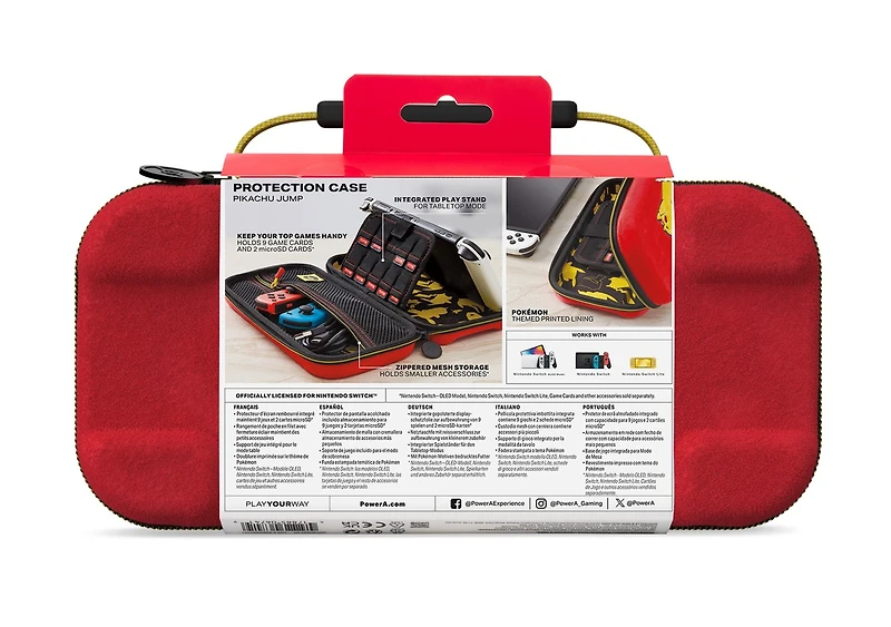 PowerA Protection Case for Nintendo Switch - OLED Model, Nintendo Switch and Nintendo Switch Lite