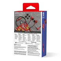 PowerA Wired Earbuds for Nintendo Switch - Mario Kart Motors 