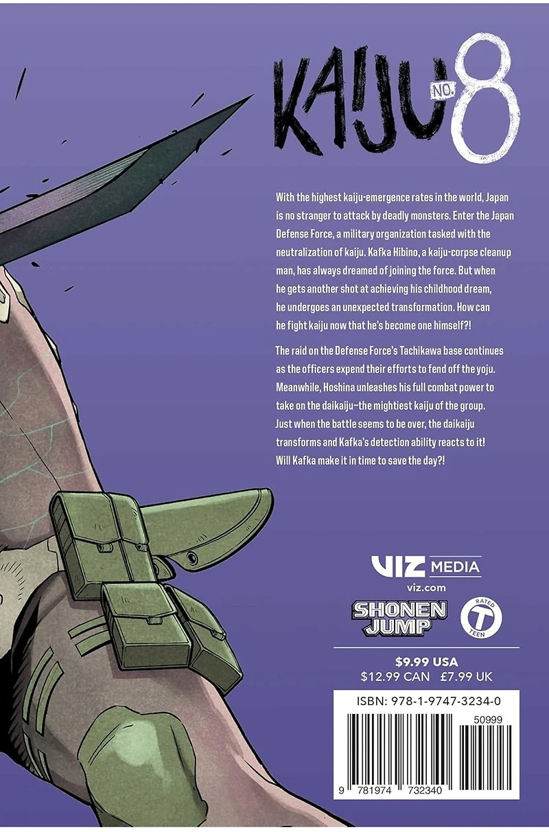 Manga Kaiju No. 8 - Volume 4 - paperback 