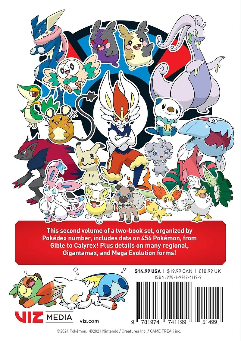Manga Pokémon: The Complete Pokémon Pocket Guide, Vol. 2 - Paperback