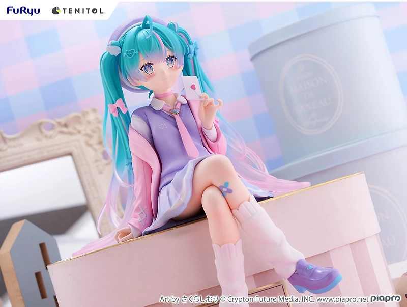 Tenitol Hatsune Miku Big Noodle Stopper Figure -Love Blazer 