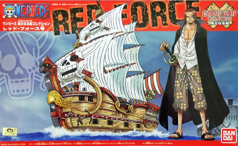 One Piece Model Kit Grand Ship Collection Red Force 04 