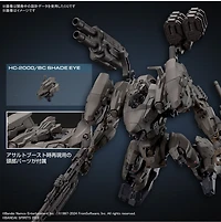Armored Core VI Fires of Rubicon RaD CC-2000 Orbiter Nightfall Model Kit 