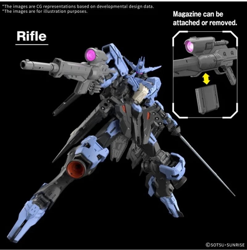 Bandai Hobby MG 1/100 Gundam Vidar Build Kit 