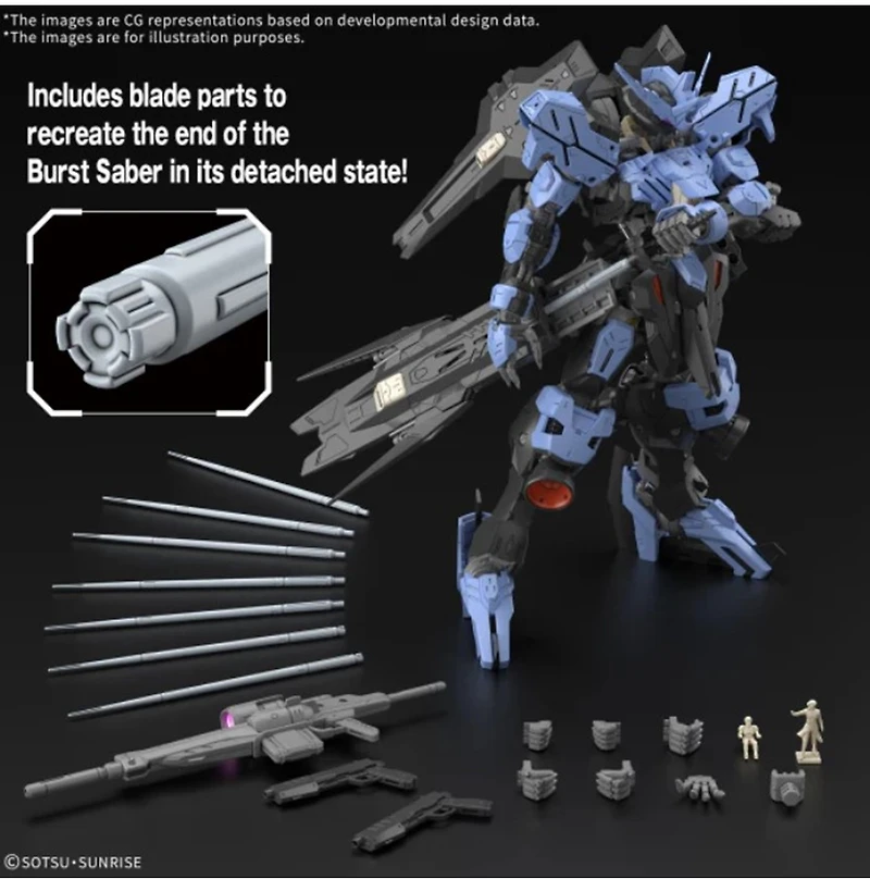Bandai Hobby MG 1/100 Gundam Vidar Build Kit 