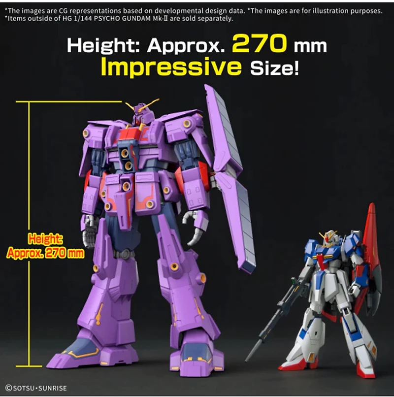 Psycho Gundam MK-? - Bandai Hobby HG 1/144 