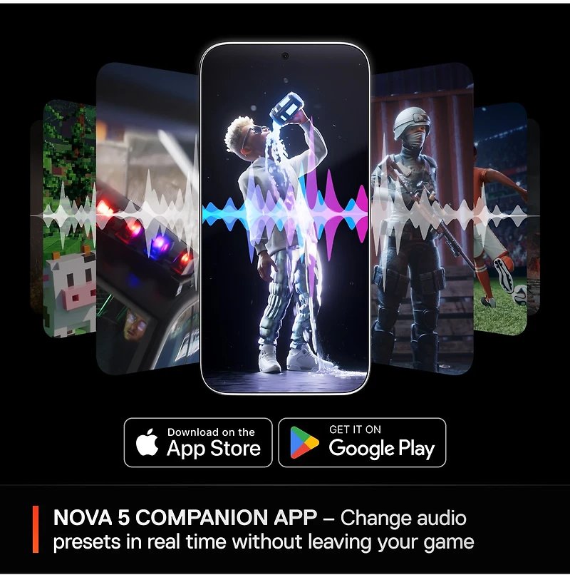 SS Arctis Nova 5 P White Wireless Headset