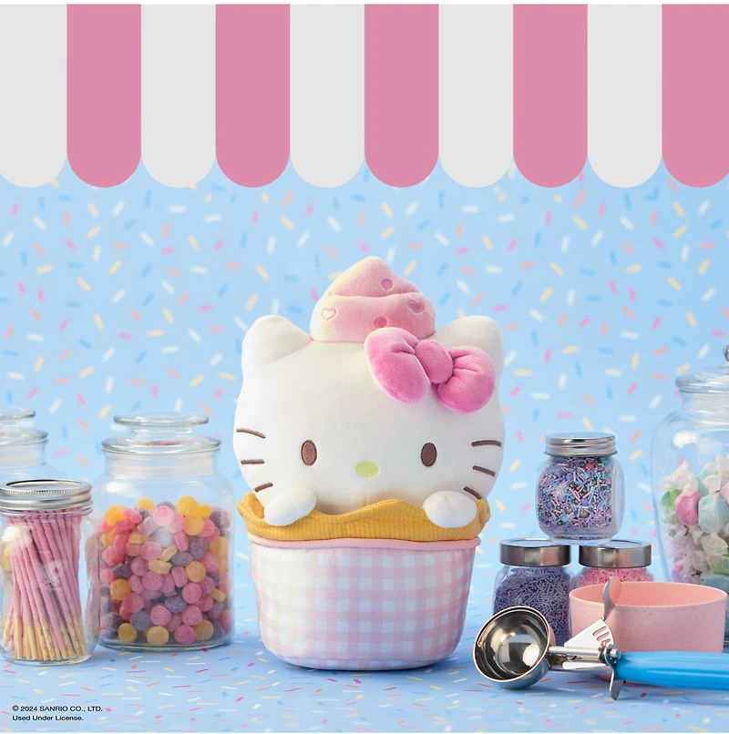Hello Kitty: Ice Cream 10" Plush 