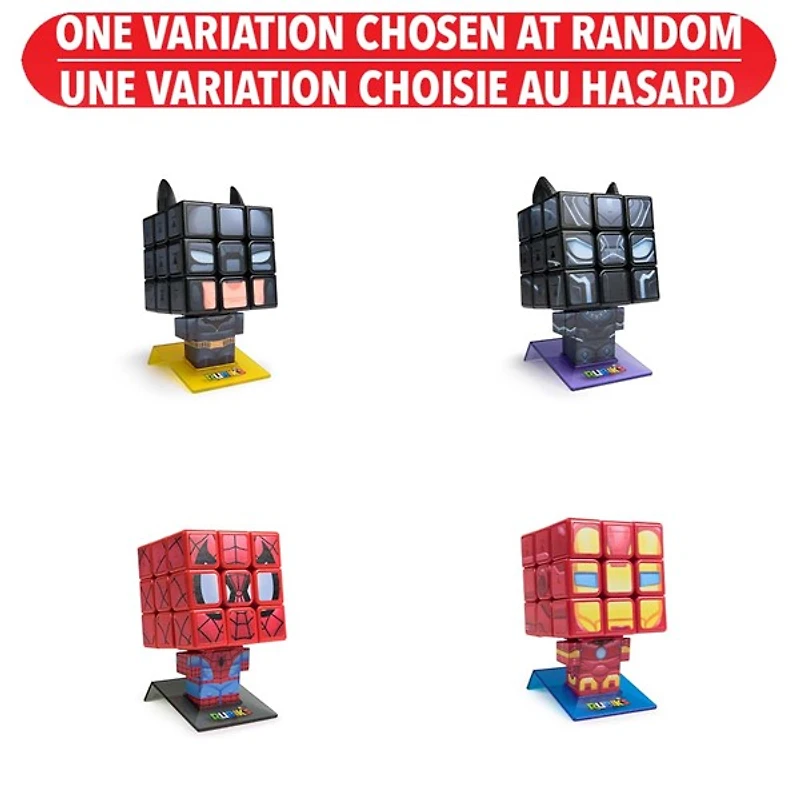 Rubiks Cubers - Marvel DC Characters - Assortment – One Variation Chosen at Random