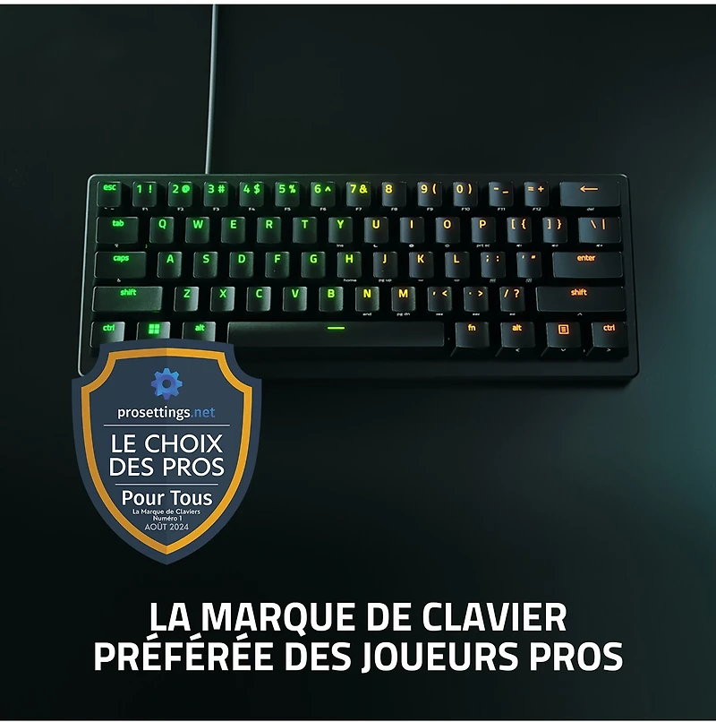 Razer Huntsman V3 Pro Mini - 60% Analog Optical Esports Keyboard  - Web Only