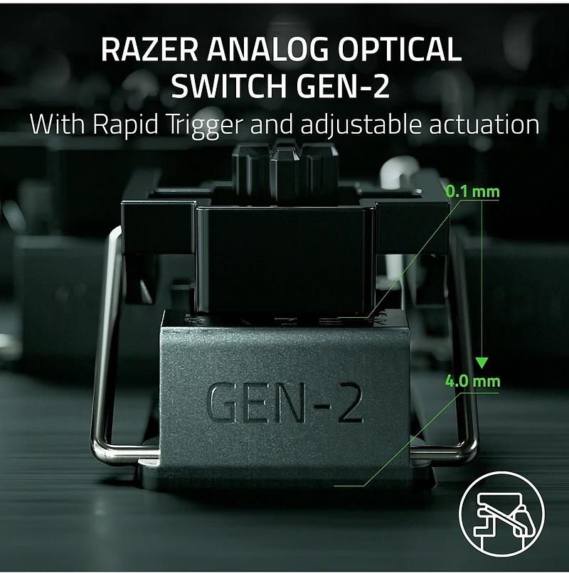 Razer Huntsman V3 Pro Mini - 60% Analog Optical Esports Keyboard  - Web Only