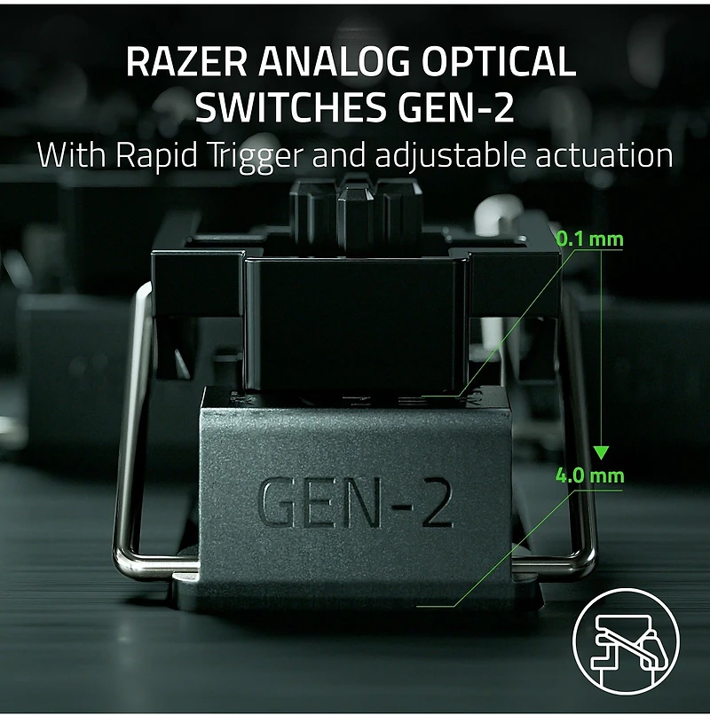 Razer Huntsman V3 Pro - Analog Optical Esports Keyboard  - Web Only